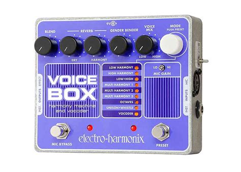 electro harmonix voice box reverb|electro Harmonix delay.